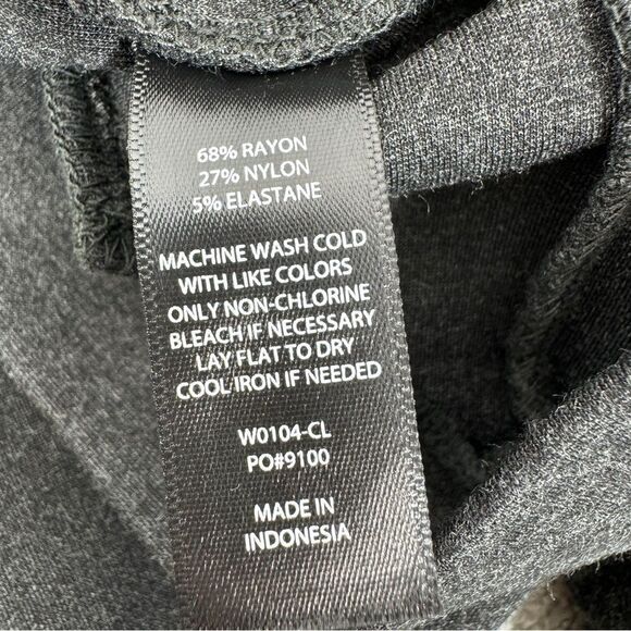 Betabrand Bootcut Pants Charcoal Grey Medium Long Dress Yoga - Picture 9 of 13